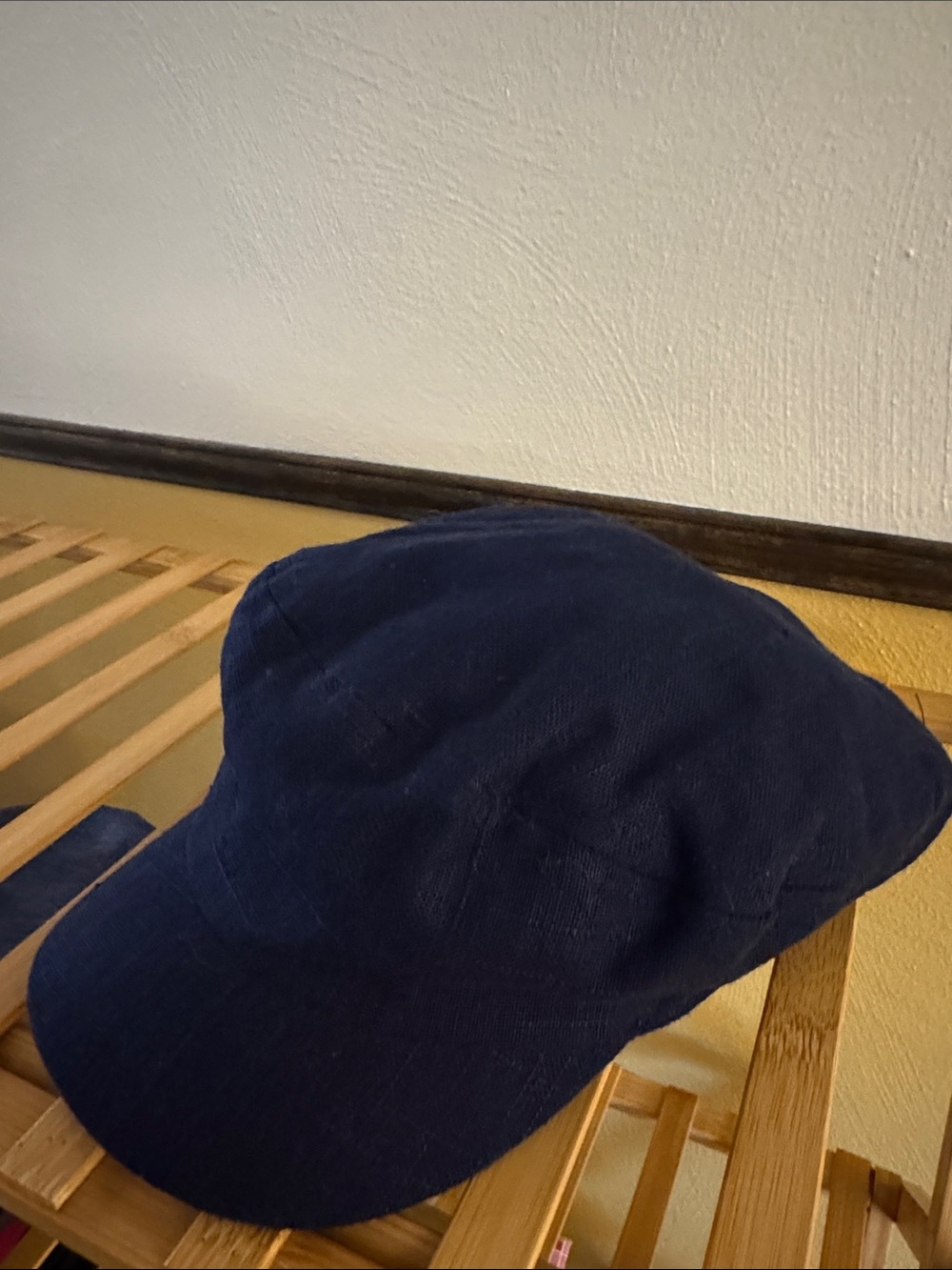 Classic Navy Cotton Cap - Unbranded